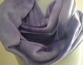 Tie Dye Purple Fleece Infinity Scarf, Purple Fleece Scarf, Purple Scarf, Purple Infinity Scarf, Gift for Her, Gift under 25, FREE SHIPPING