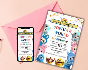 Instant Invitation Template | Editable Party Invite | Printable Digital Card | Customizable Instant Download Design Any Event or Celebration