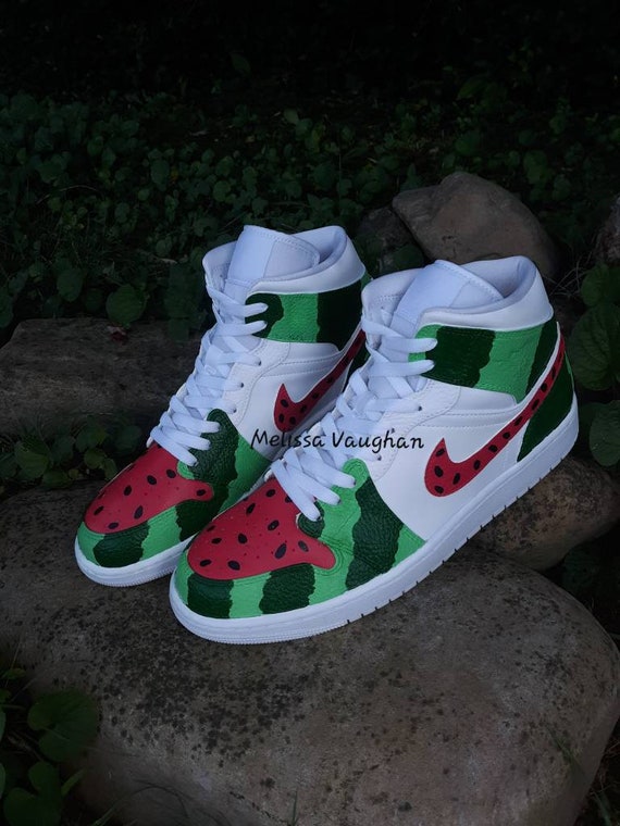 Munchies Custom Hand Painted Jordan retro 1 shoes