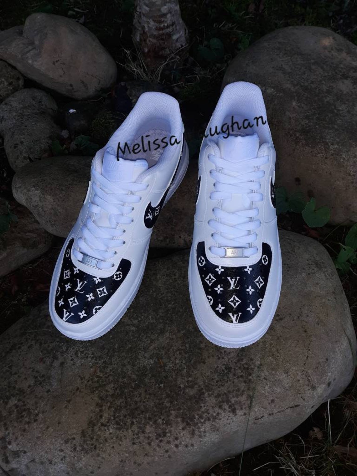 painting black air force 1