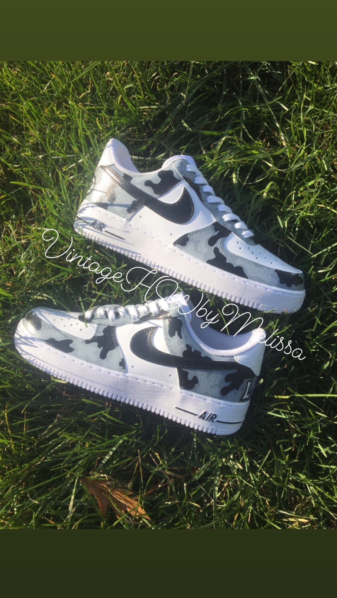 Nike Air Force 1 Camo Etsy UK