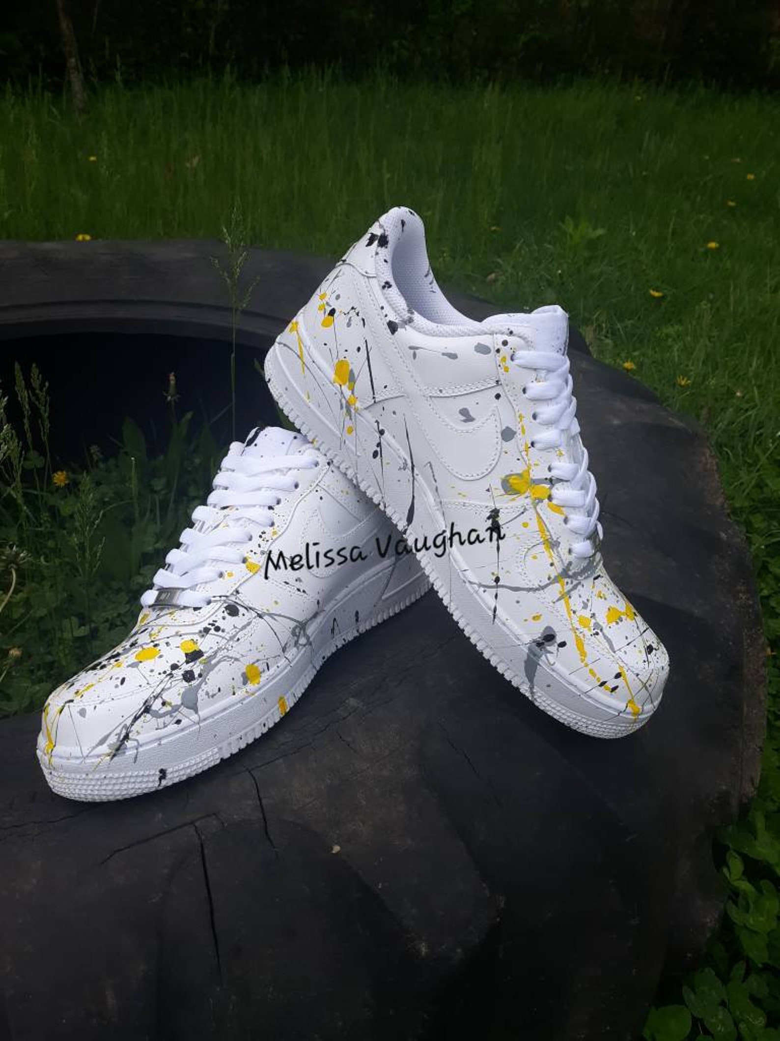 custom af1 splatter