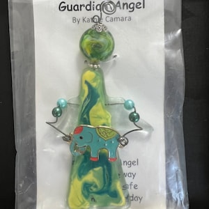 Guardian Angel, Fused Glass Angel