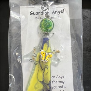 Guardian Angel, Fused Glass Angel