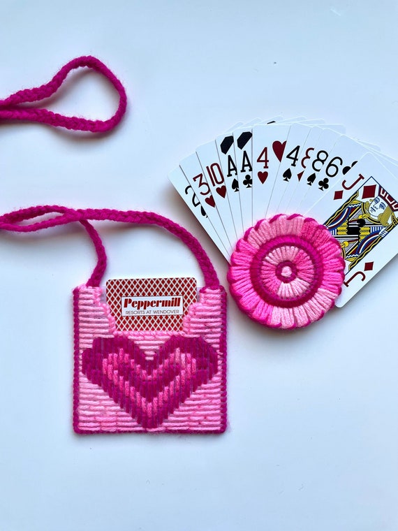 Hand and Foot Card Holder Lanyard Set Etsy