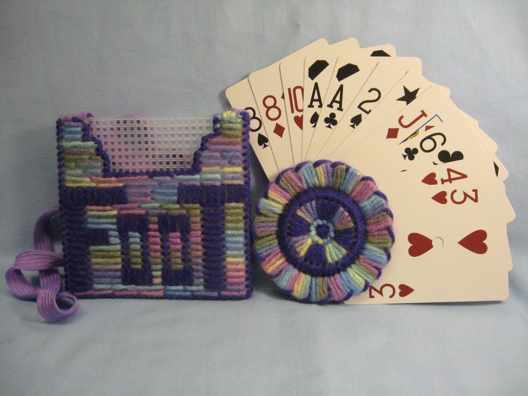 Hand and Foot Card Holder Lanyard Set Etsy