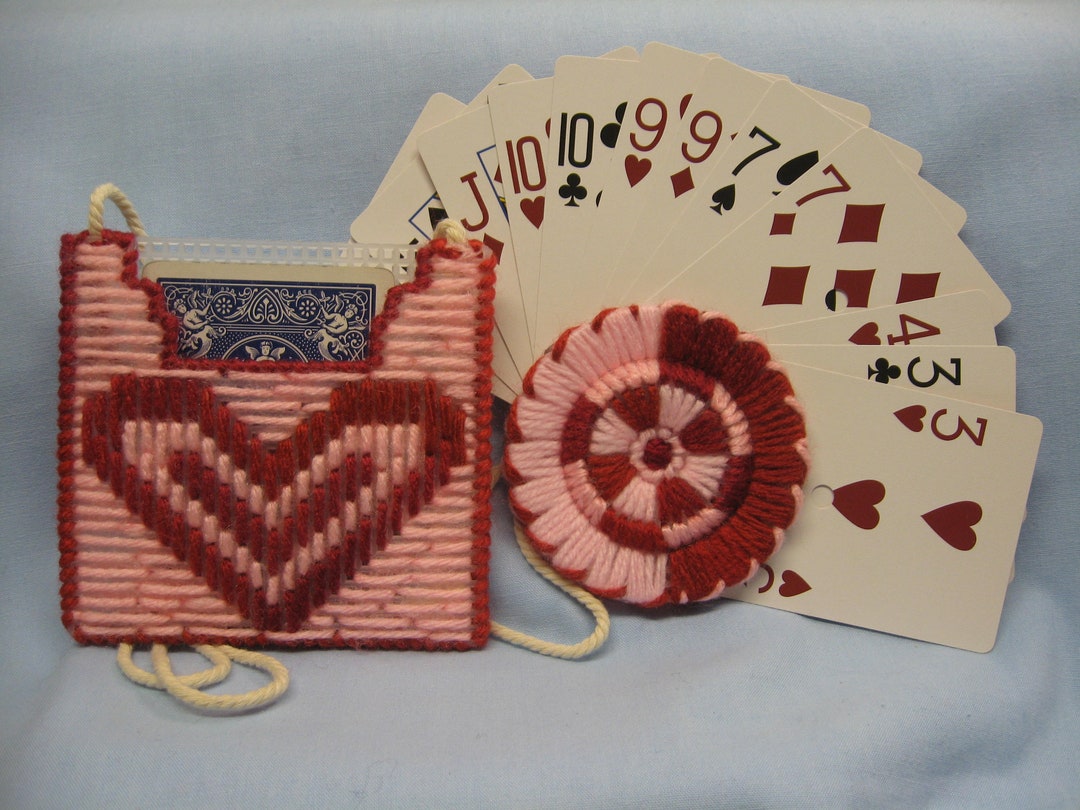 Hand and Foot Card Holder Lanyard Set Etsy