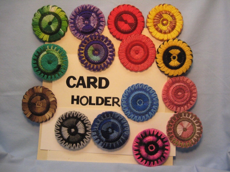 Yarn Playing Card Holder Sold Individually image 2