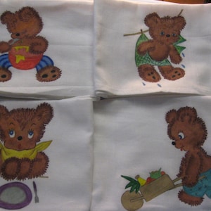 Cotton Flour Sack Dishtowels Set