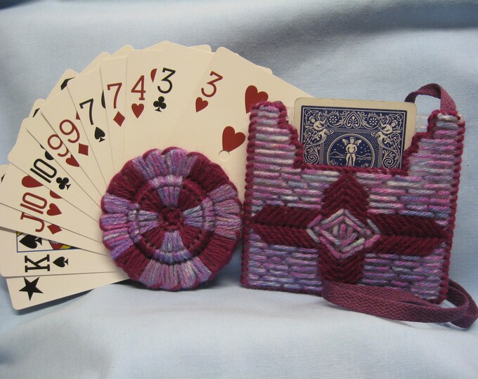 Hand and Foot Card Holder Lanyard Set Etsy