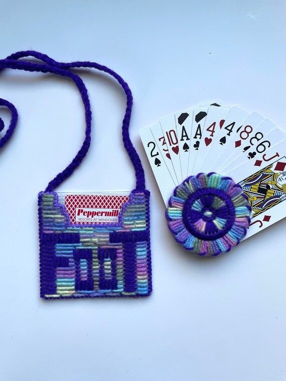 Hand and Foot Card Holder Lanyard Set Etsy