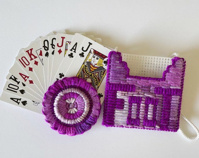 Hand and Foot Card Holder Lanyard Set Etsy