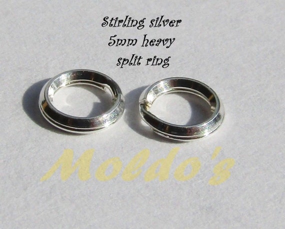 4mm 925 STERLING SILVER OPEN JUMP RING FOR JEWELLERY MAKING QUALITY SILVER 9-2