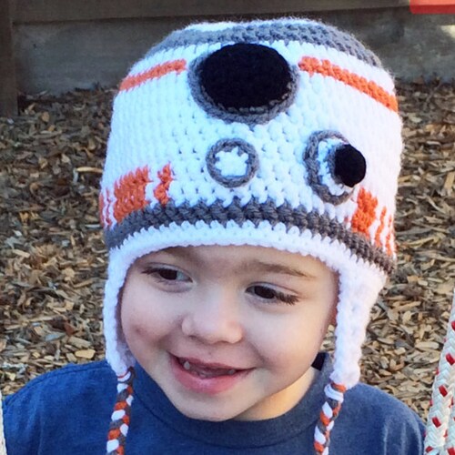 Star Wars BB-8 Inspired Crochet Hat 