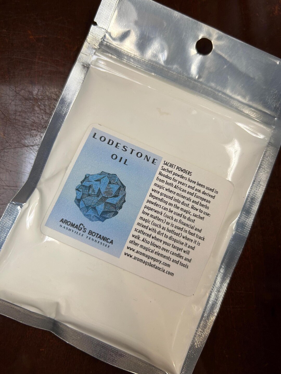 Lodestone Scent Sachet Powder - Hoodoo - Witchcraft - Pagan - Etsy