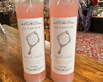 Glamour Spell Candle - Blessed & Dressed 7 Day Candle