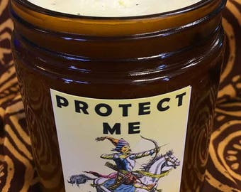 Protect Me scent soy candle - hoodoo - witchcraft - pagan