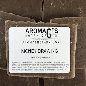 Money drawing soap - hoodoo - witchcraft - pagan