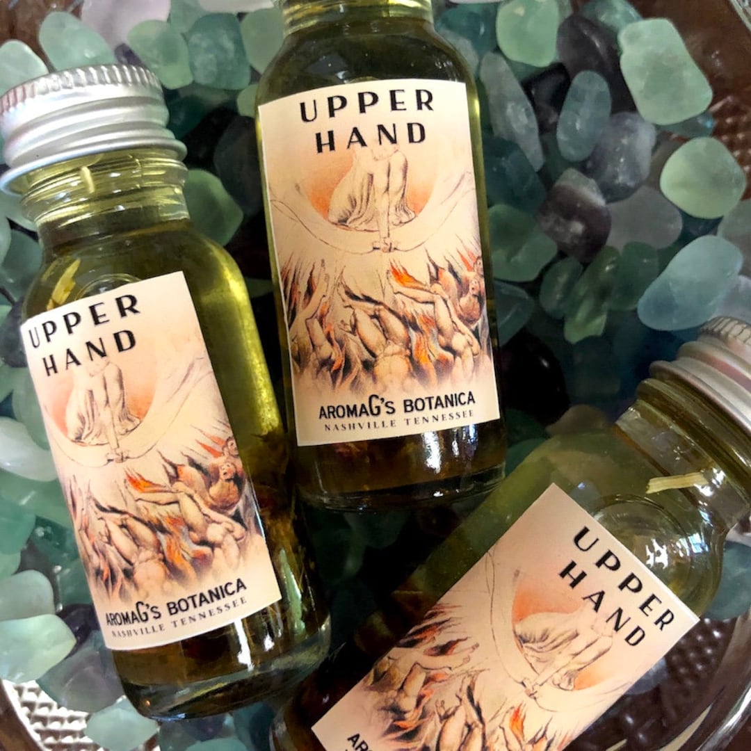 Upper Hand Oil - Hoodoo Oil - Conjure Oil - Witchcraft - Pagan - Etsy