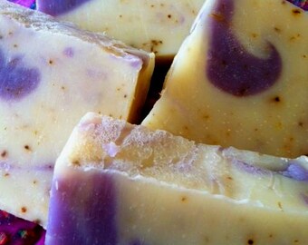 Lavender Rosemary Natural Soap - Handmade Soap with lavender and rosemary essential oils