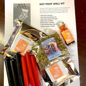 Hot Foot Ritual kit - hoodoo pagan witchcraft wicca