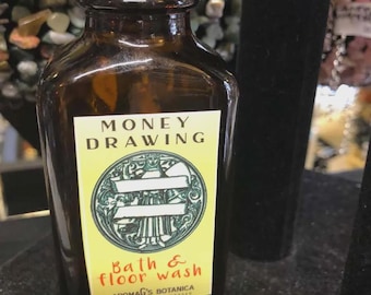 Money Drawing Wash -  spiritual bath & floor wash - hoodoo - pagan - witchcraft