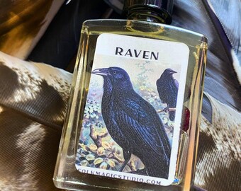 Raven Oil – for signs and insight - Hoodoo Ritual Oil