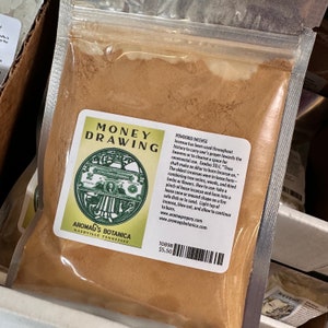 Powdered Incense - Money scent incense - hoodoo - pagan - witchcraft