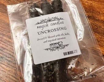 Uncrossing chime spell candles - 3 pack - blessed and dressed