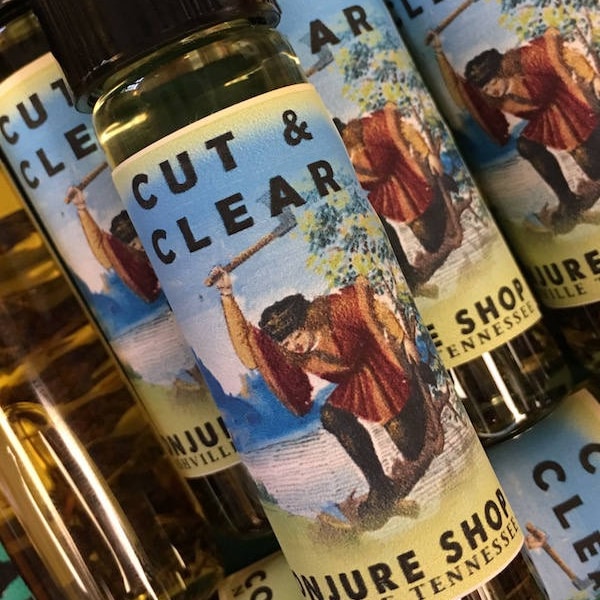 Cut and Clear oil - hoodoo oil - conjure oil - witchcraft - pagan