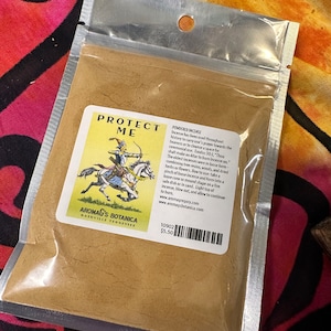 Powdered Incense - Protect Me scent - hoodoo - witchcraft - pagan