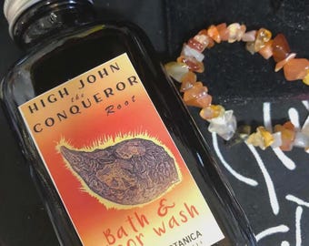 High John the Conqueror Wash -  spiritual bath & floor wash - hoodoo - pagan - witchcraft