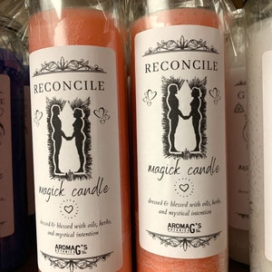 Reconcile Spell Candle - Blessed & Dressed 7 Day Candle