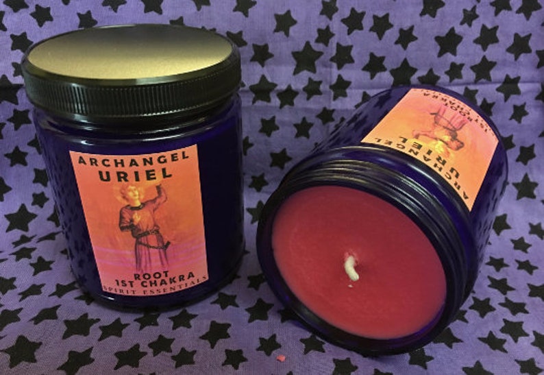 Archangel Uriel 1st Chakra scent Candle