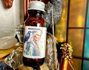Morrigan oil - witchcraft oils - Wicca - witchy - pagan