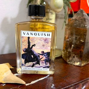 Vanquish Conjure Oil – to remove negative energies- hoodoo - witchcraft - pagan