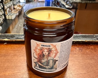 Brigid Candle – Celtic Goddess for Creativity and Healing