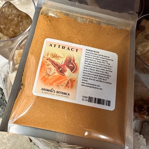 Powdered Incense - Attract scent - pagan - hoodoo - witchcraft