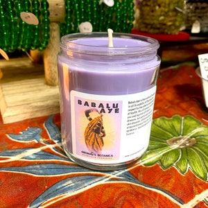 Babalu Aye Orisha scent soy candle - hoodoo - santeria