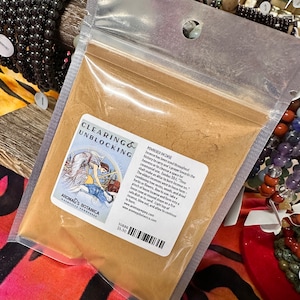 Powdered Incense - Clearing scent - hoodoo - witchcraft - pagan