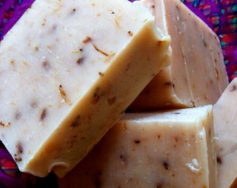 Lavender Patchouli Soap - handmade natural soap with lavender and patchouli essential oils