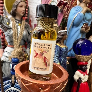 Creativity oil - hoodoo oil - conjure oil - witchcraft - pagan - unleash creativity