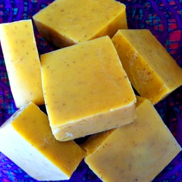 Lemongrass Sage soap - Handmade soap with lemongrass and clary sage essential oils - natural lemongrass soap