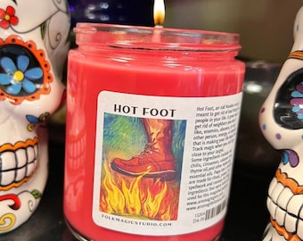 Hot Foot Candle – Drive Enemies Away and Bring Peace