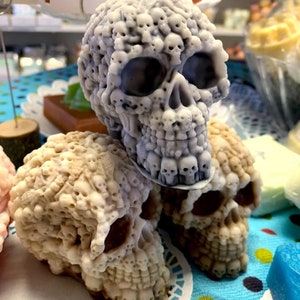 Bone Skull Soap - Skull glycerin soap