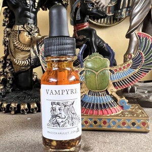Vampyre oil - witchcraft oil - conjure oil - vampire oil - magical oil by Rev Roy