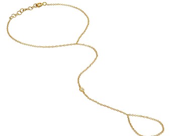 diamond hand chain design
