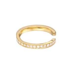 Diamond Cuff Earring