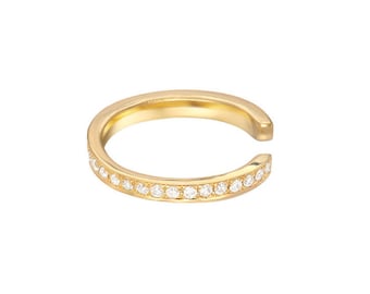 Diamond Cuff Earring