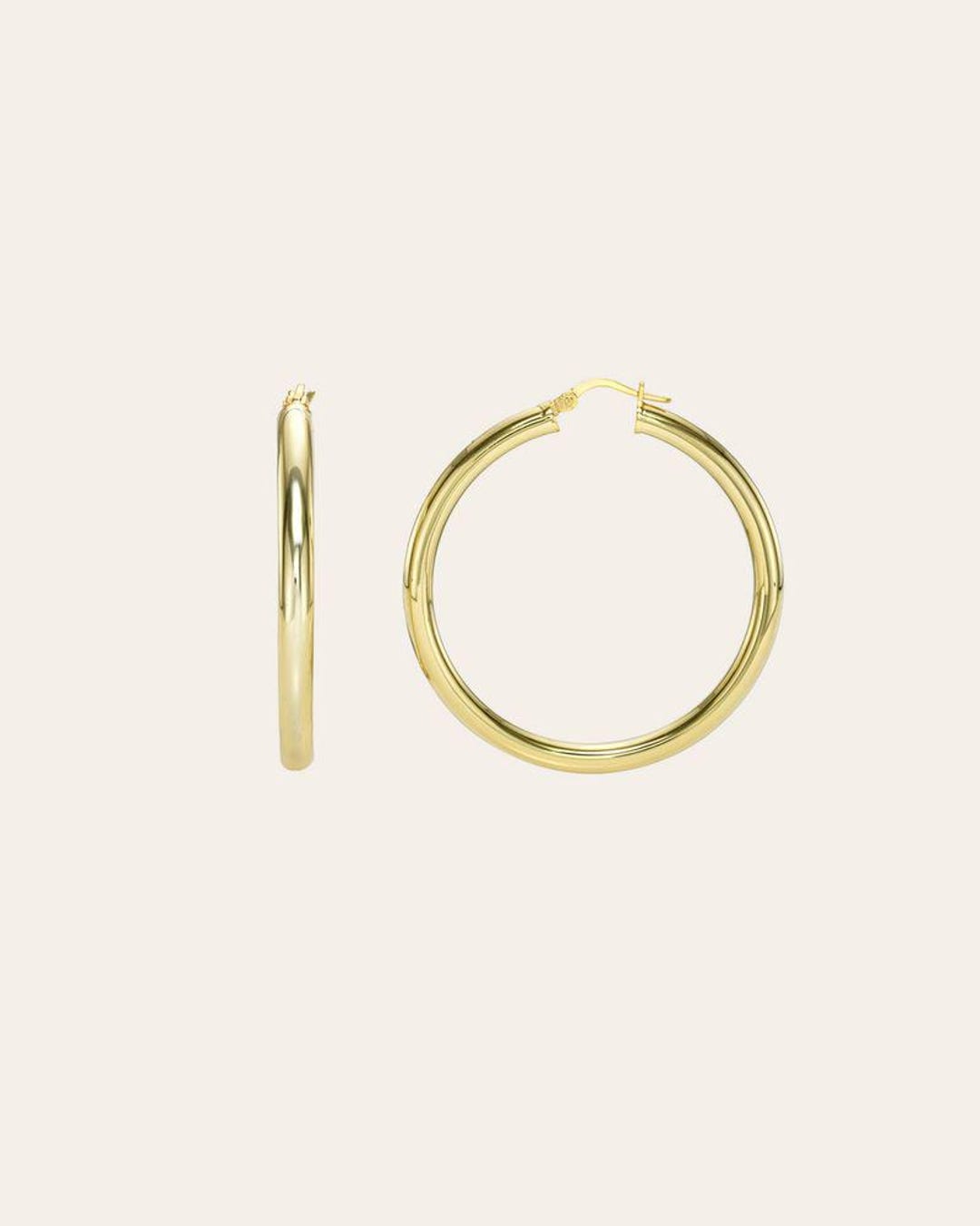 あい　Classic Hoops Thick Small Gold あい Classic Hoops Thick Small Gold あい Classic Hoops Thick
